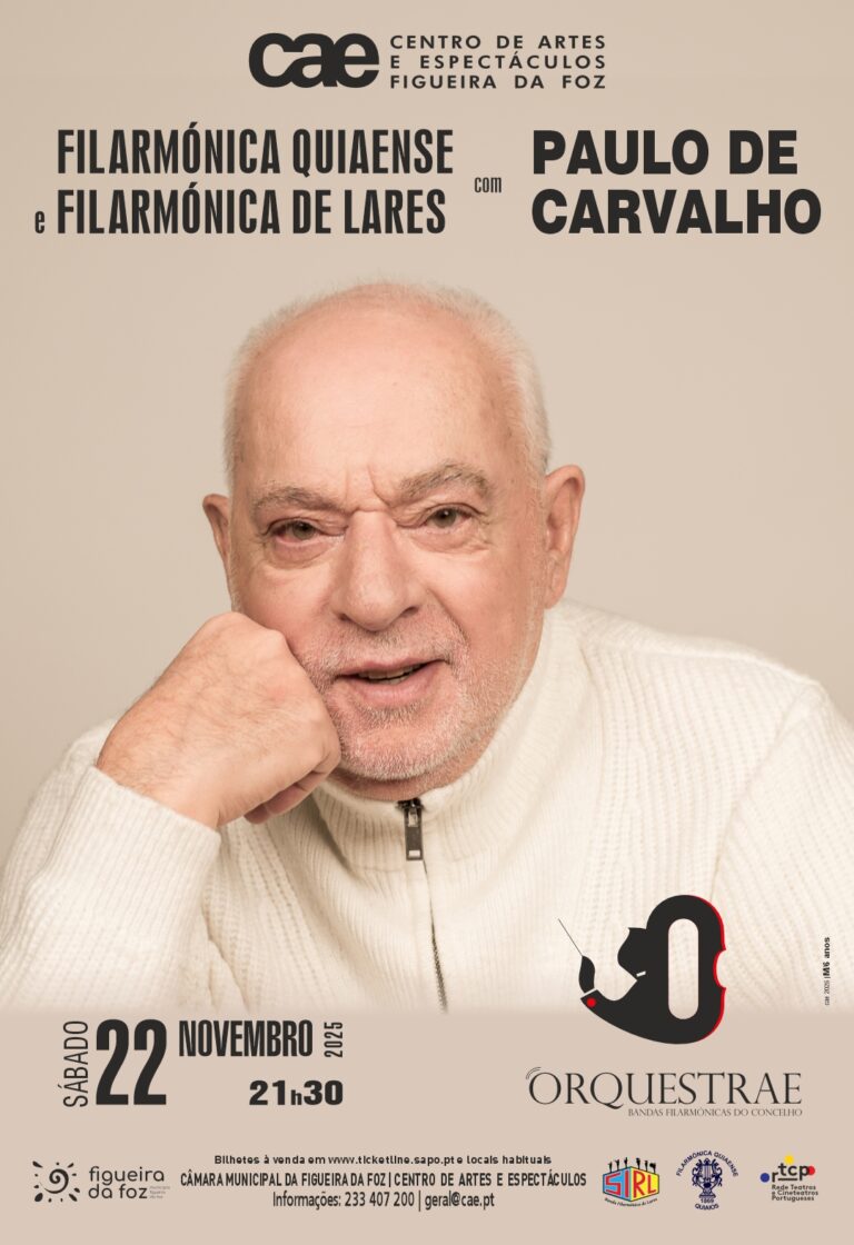 Rádio Regional do Centro: CAE apresenta Paulo de Carvalho com a Filarmónica Quiaense e a Filarmónica de Lares