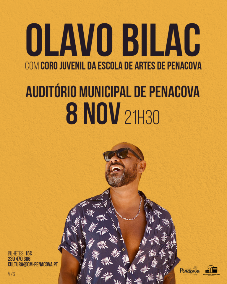 Rádio Regional do Centro: Olavo Bilac ao vivo no próximo sábado (dia 8) em Penacova