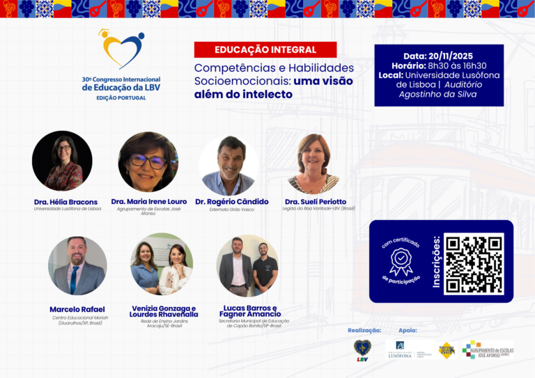 Rádio Regional do Centro: Portugal sediará a 30ª edição do Congresso Internacional de Educação da LBV
