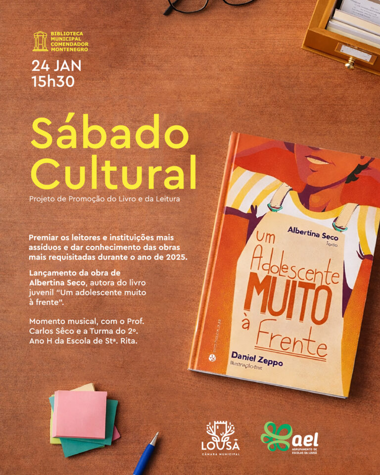 Rádio Regional do Centro: Sábado Cultural destaca promoção do livro, da leitura e valoriza leitores da Lousã