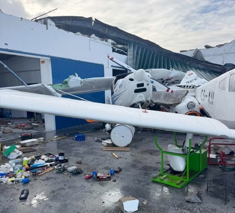 Rádio Regional do Centro: Mais de um milhão de euros de prejuízo no Aeródromo Municipal de Coimbra