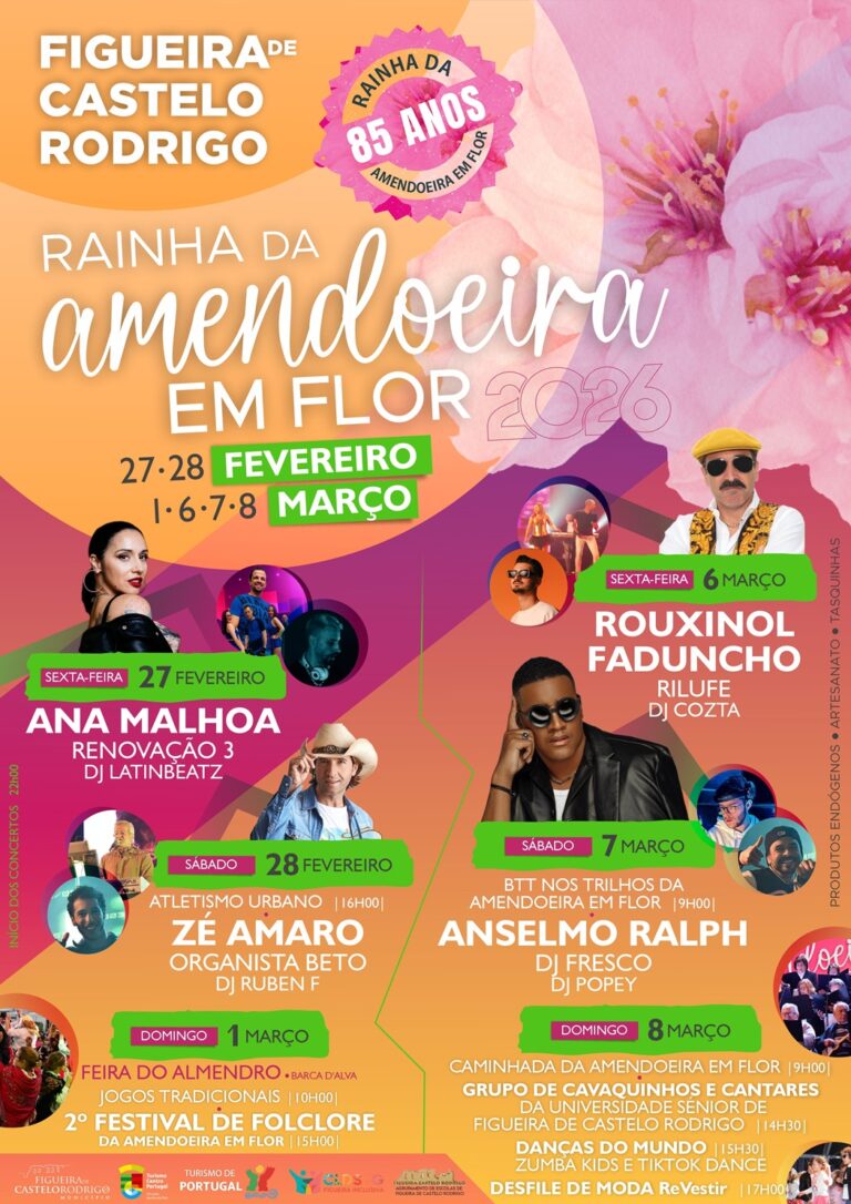 Rádio Regional do Centro: “Rainha da Amendoeira em Flor” regressa a Figueira de Castelo Rodrigo