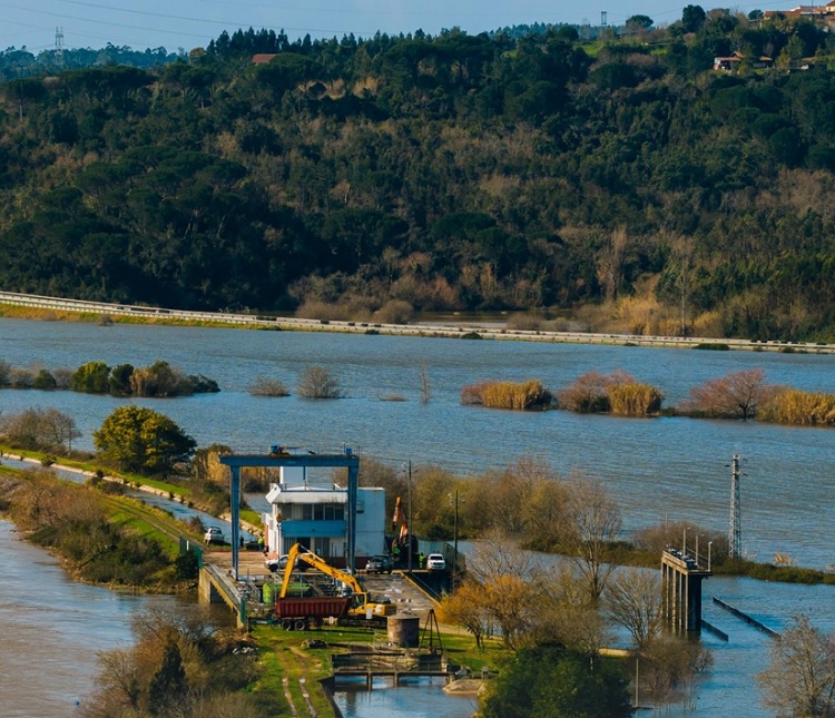 Rádio Regional do Centro: Caudal do rio Mondego com descida significativa em Montemor-o-Velho