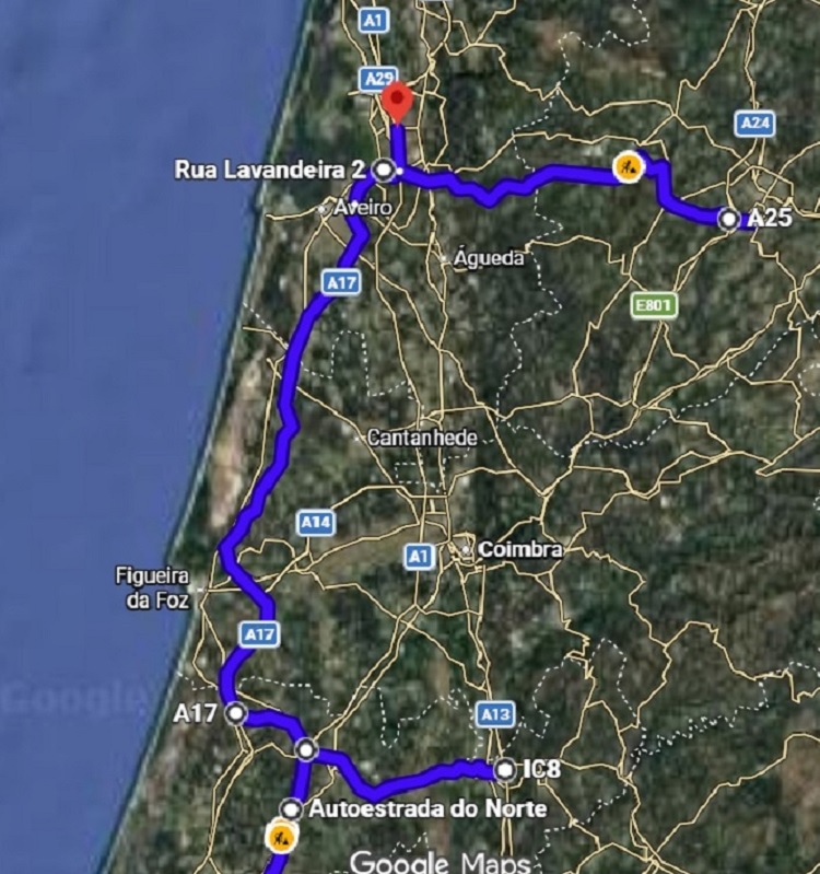 Rádio Regional do Centro: Coimbra recomenda alternativa à A1 e desaconselha atravessamento da cidade e IC2