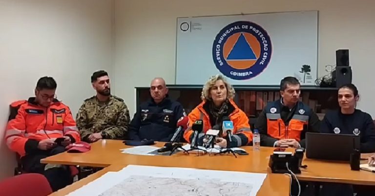 Rádio Regional do Centro: Locais de apoio receberam 160 pessoas retiradas de zonas de risco em Coimbra