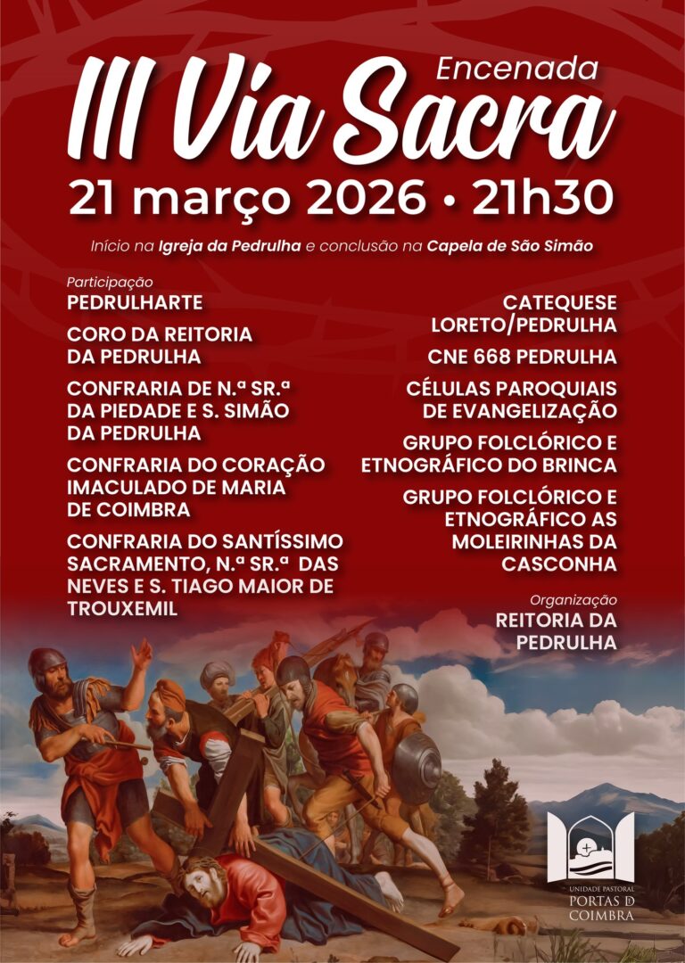Rádio Regional do Centro: Reitoria da Igreja da Pedrulha Coimbra promove a 3ª Via Sacra Encenada