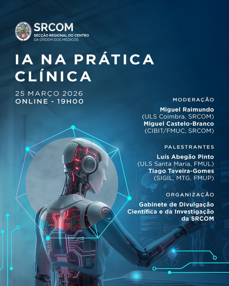 Rádio Regional do Centro: “IA na Prática Clínica” promove debate sobre o futuro da medicina