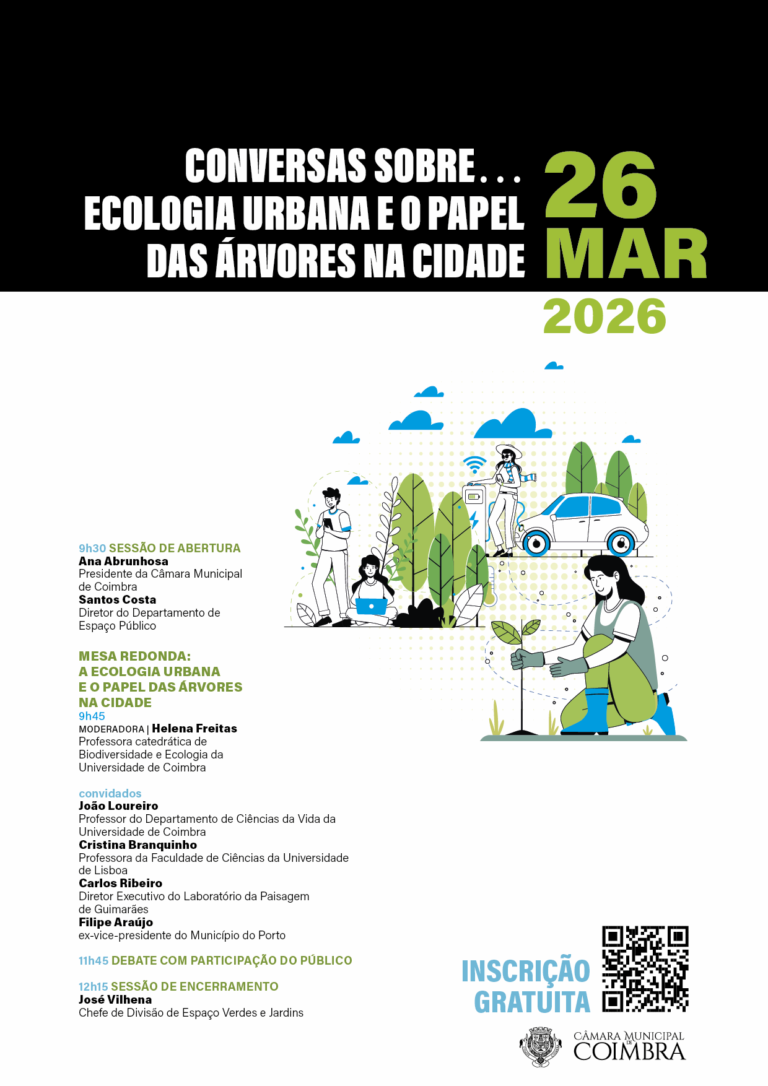 Rádio Regional do Centro: CM de Coimbra promove debate sobre ecologia urbana e o papel das árvores na cidade