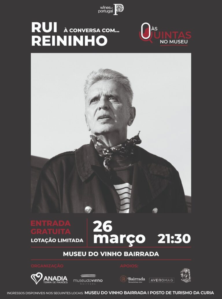 Rádio Regional do Centro: Rui Reininho abre ciclo “Às Quintas no Museu” em Anadia