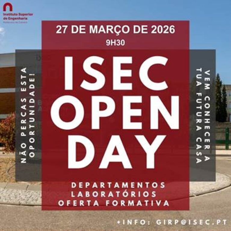 Rádio Regional do Centro: ISEC Open Day reúne cerca de 250 alunos na Escola de Engenharia do Politécnico de Coimbra