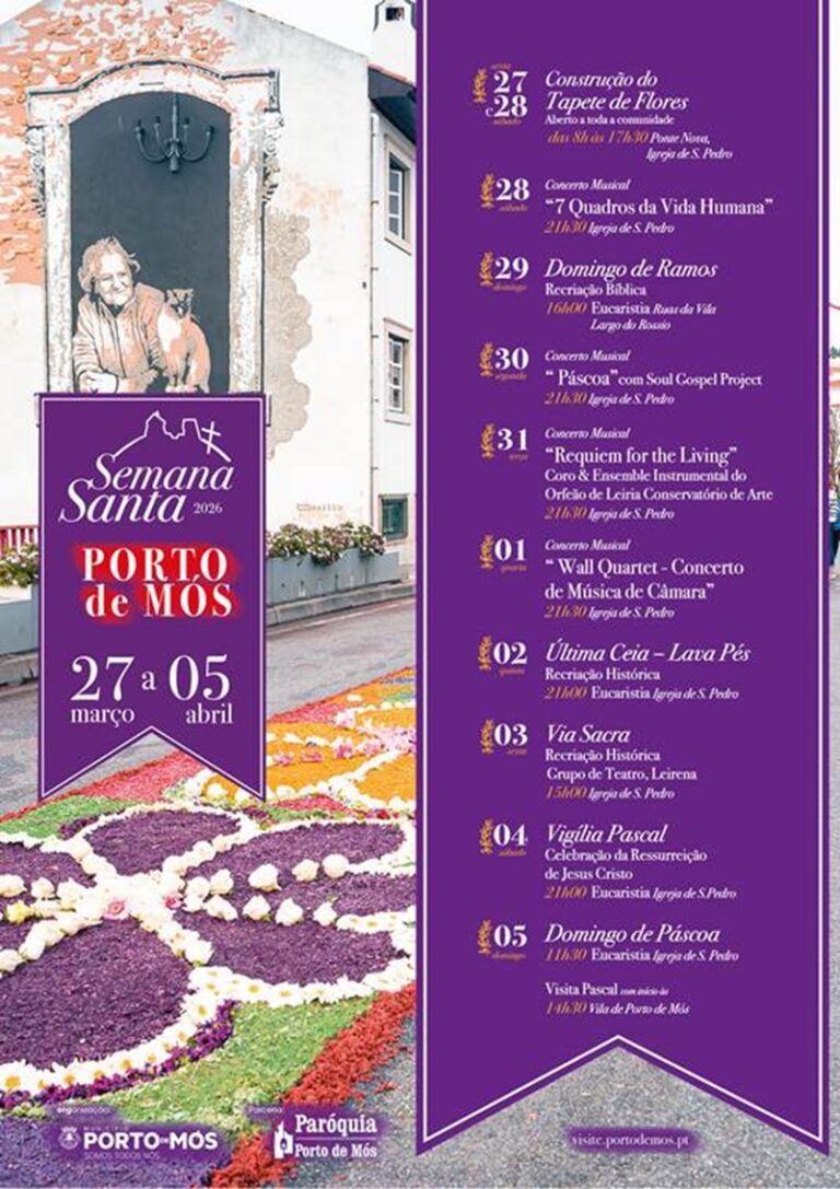 Rádio Regional do Centro: Porto de Mós acolhe mais uma edição da Semana Santa