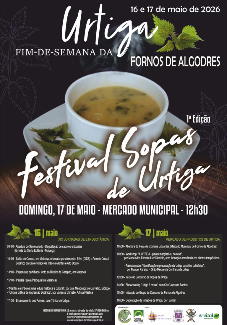 Rádio Regional do Centro: Fornos de Algodres acolhe a XV edição do “Fim de Semana da Urtiga”