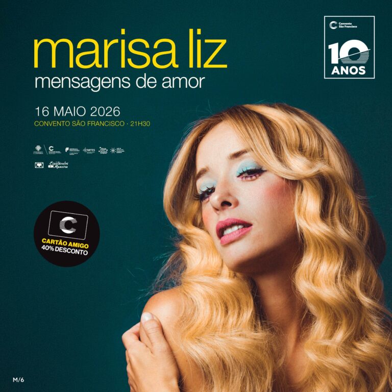 Rádio Regional do Centro: Marisa Liz no Convento São Francisco este sábado