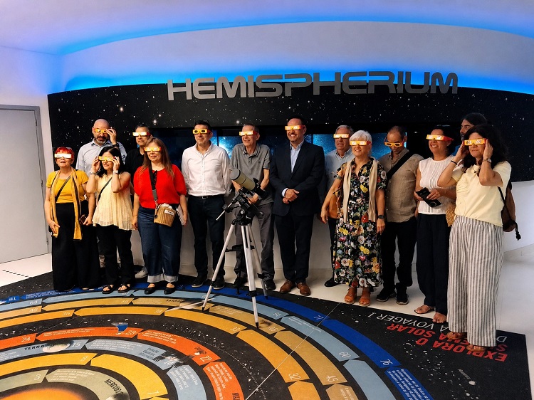 Rádio Regional do Centro: Exploratório de Coimbra leva filme sobre eclipses solares a seis freguesias