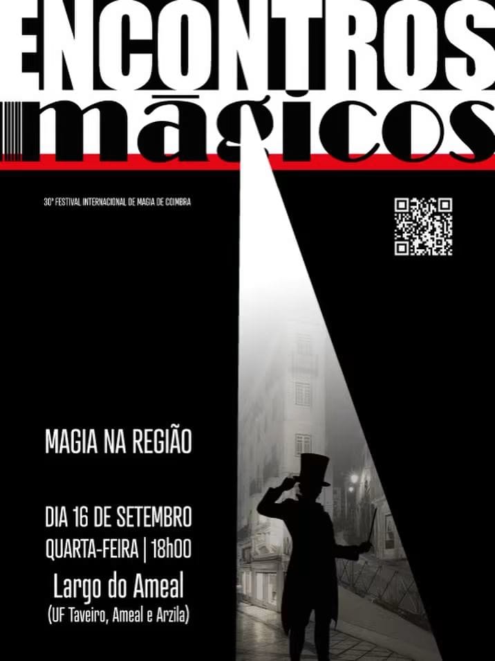 Rádio Regional do Centro: Encontros Mágicos levam espectáculo ao Largo do Ameal