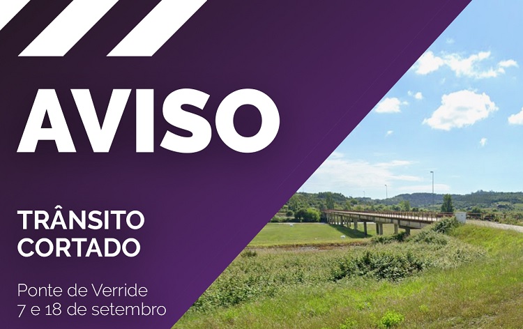 Rádio Regional do Centro: Ponte de Verride em Montemor-o-Velho encerra para obras durante 11 dias