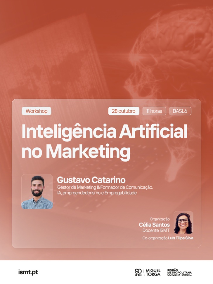 Rádio Regional do Centro: ISMT promove Workshop sobre Inteligência Artificial no Marketing